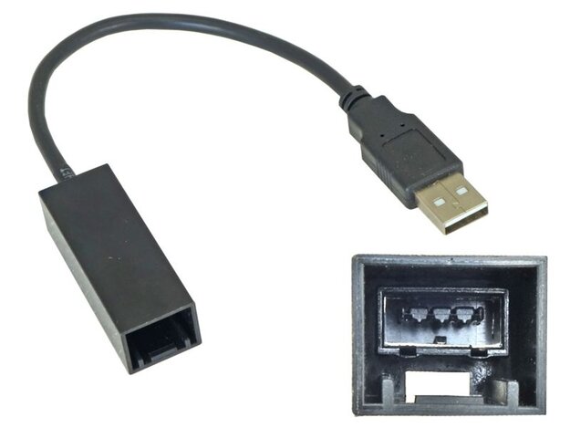 Incar USB TY-FC103 USB-переходник TOYOTA,MITSUBIHI для подключ. магнитолы INCAR к штат. разъему USB
