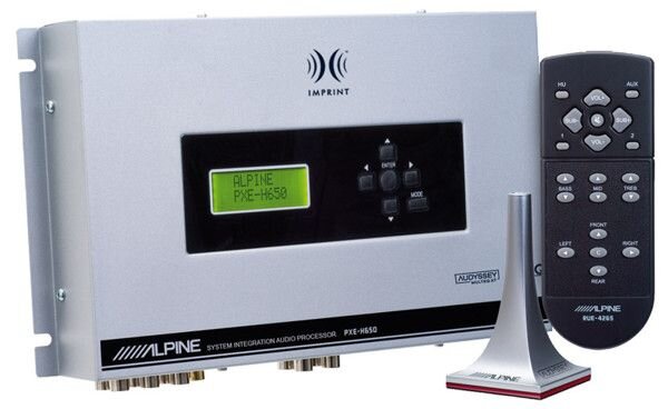 ALPINE PXE-H650 MultiEQ  процессор для штатных систем