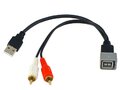 Incar CON USB-AUX переходник LADA Vesta, NISSAN