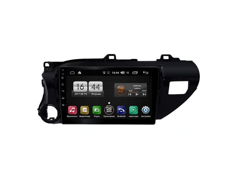 Переходная рамка 10.1 FarCar 588/1077LR для Toyota Hilux 2015+