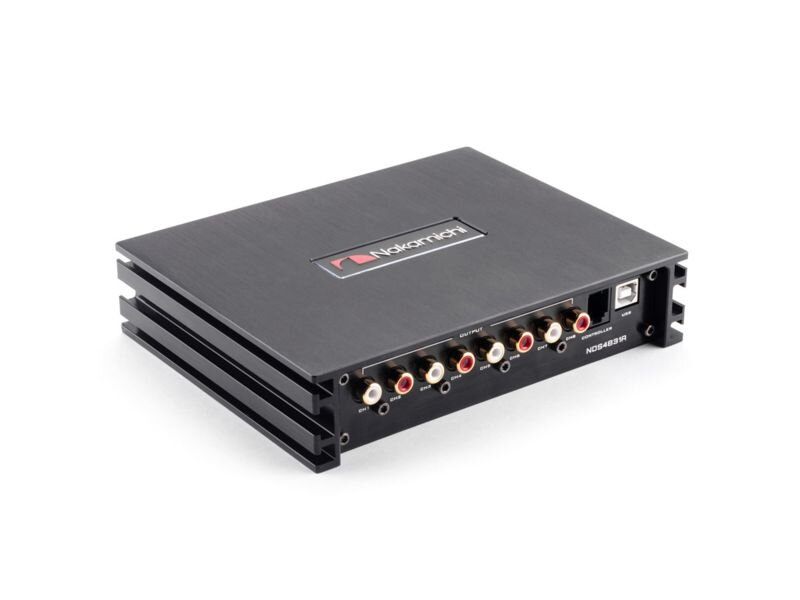 NDS4831A Nakamichi Автомобильный звуковой процессор с усилителем 4*50 Вт, BT