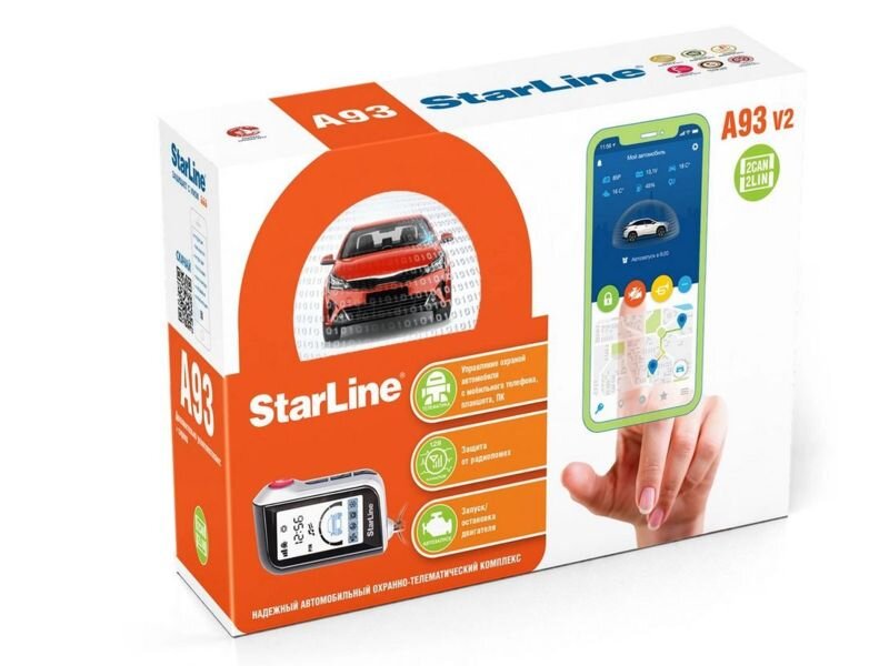 StarLine  A93 V2 2CAN-2LIN ECO