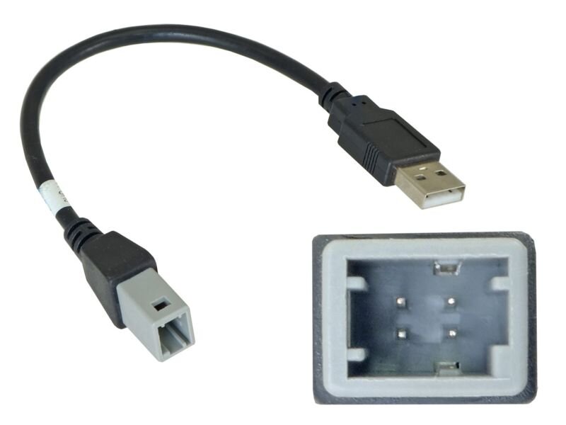 Incar USB TY-FC105 USB-переходник TOYOTA 2019+ для подключ. магнитолы INCAR к штатному разъему USB
