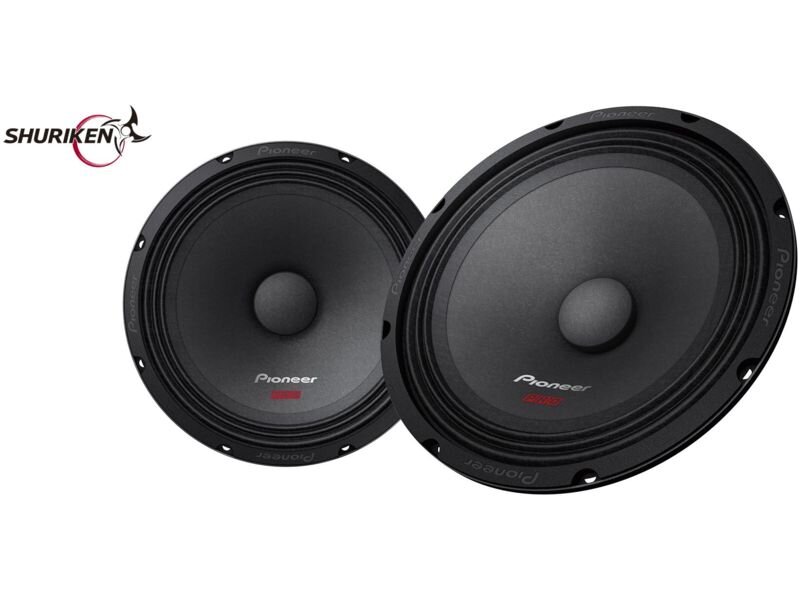 PIONEER TS-M2010PRO эстрадный СЧ-динамик Сюрикен 8"