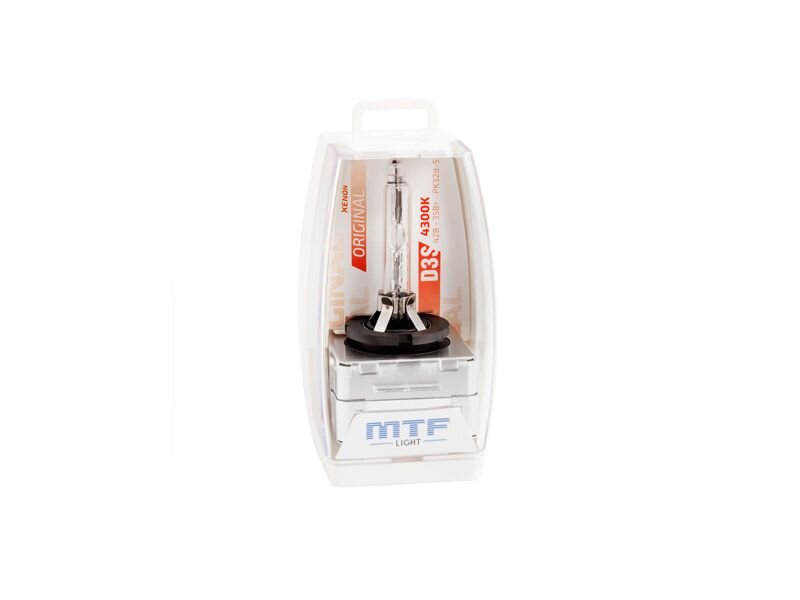 Лампа газоразрядная MTF Light D3S, 42В, 35ВТ, 4300К, ORIGINAL