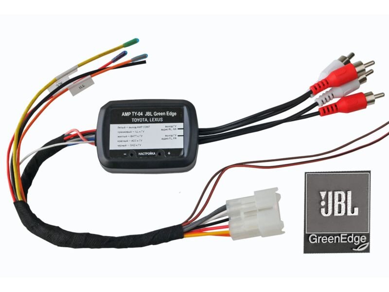 Incar AMP-TY-04 Блок подключения штатного усилителя Toyota (JBL Green Edge)