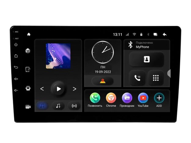 Incar TMX-7709-3 Автомобильная мультимедийная система BT,IPS, Android 10/1280*720, wi-fi, DSP
