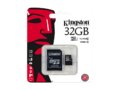 Micro SDHC 32GB Kingston Class 10 UHS-I + ADP карта флеш-памяти