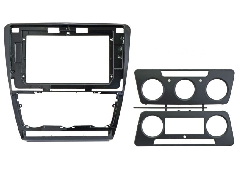 Incar RSC-FC487 (климат) рамка для XTA SKODA Octavia 2004-2013 (A5) (Auto AC/manual AC), 10"