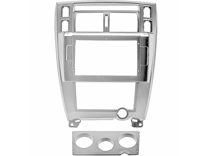 Incar RHY-FC805 Рамка для UMS HYUNDAI Tucson 2004-2010, Silver, 10"