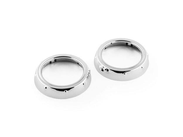 Маски MTF Light №117 для Bi-LED линз 3", хром, компл. 2 шт.