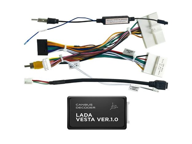 TEYES For LADA Vesta Enjoy Pro 2021 Power cable and Canbus 1.0