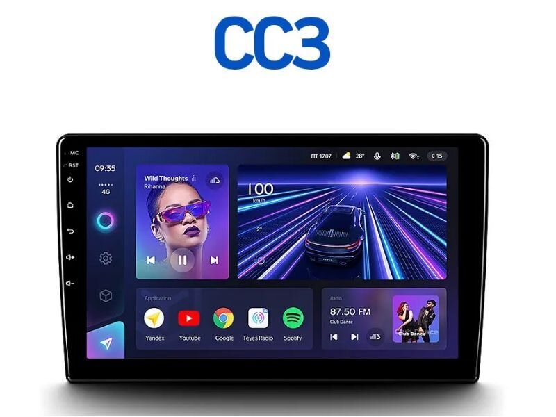 TEYES CC3 10.36" 2K CC3 4+64G Автомагнитола