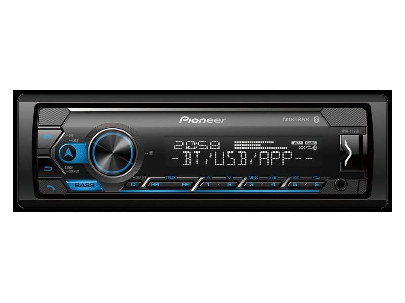 PIONEER MVH-S325BT Flash, Автомагнитола
