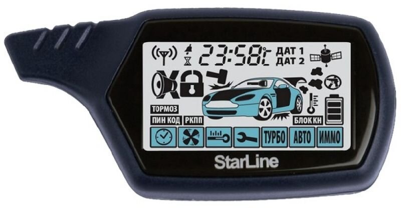 Брелок StarLine A61 с дисплеем
