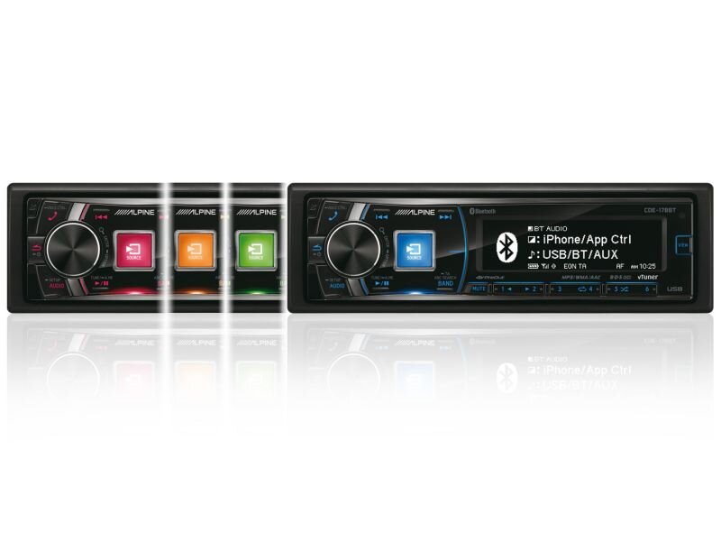 ALPINE CDE-178BT  CD/MP3