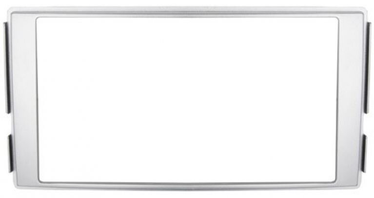 Intro RHY-N04 Рамка HYUNDAI Santa Fe 06-11  2din silver