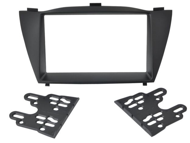 Intro RHY-N35 Рамка HYUNDAI ix-35  2din  (крепеж) black