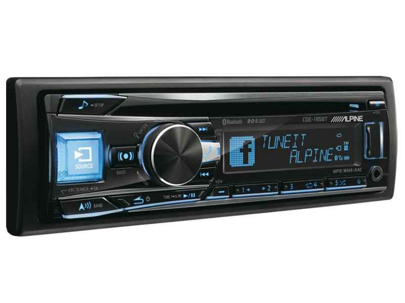 ALPINE CDE-195BT CD/MP3 автомагнитола