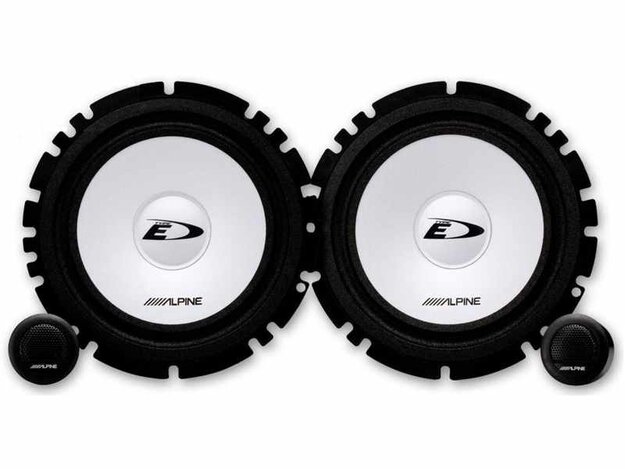 Alpine SXE-1750S 2-полосная компонентная акустика, 17 см, 120Вт пик/ 30Вт ном.