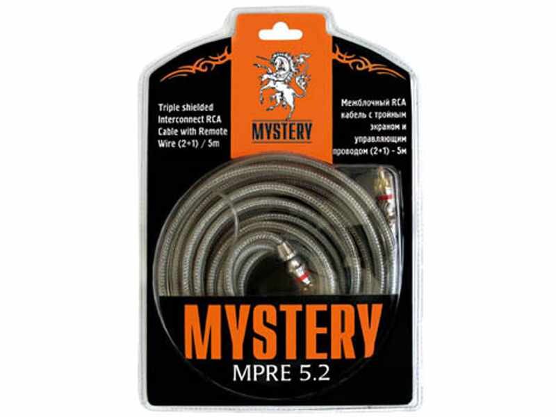 MYSTERY  MPRE 5.2 Кабели RCA, штекера, разветвители