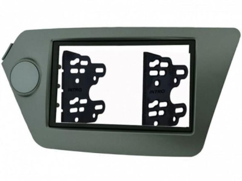Intro RKIA-N28-G Рамка KIA Rio  11+  2din (крепеж) Серая