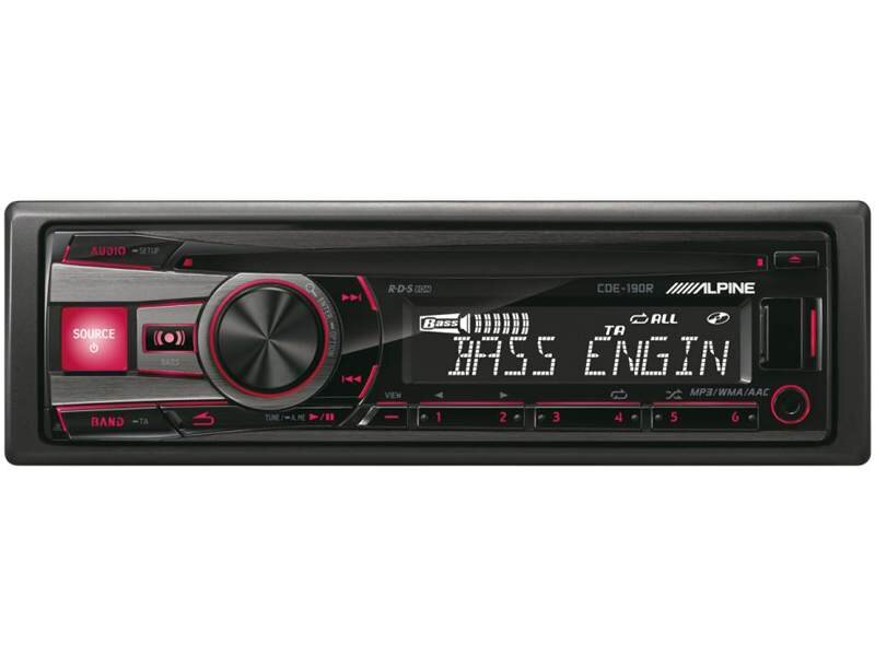 ALPINE CDE-190R  CD/MP3
