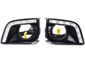 Комплект светодиодных ходовых огней TOYOTA PRADO 150 2009-2013 Черная рамка