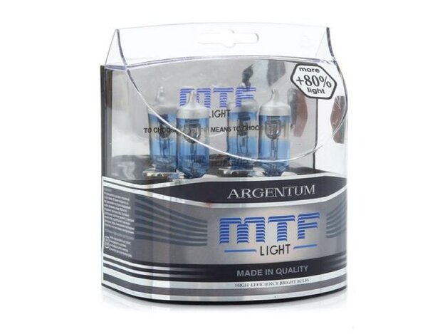 Комплект ламп MTF Light Н8 35W Argentum+80%