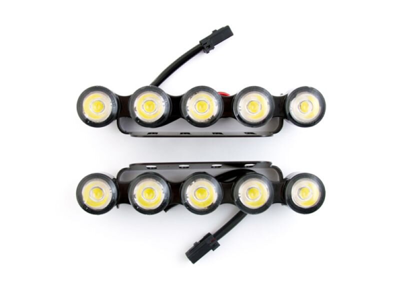 Светодиодные дневные ходовые огни MTF Light серия "TOWN" 12В, 10Вт, 6000К, E4, ECE R87, ком-т.