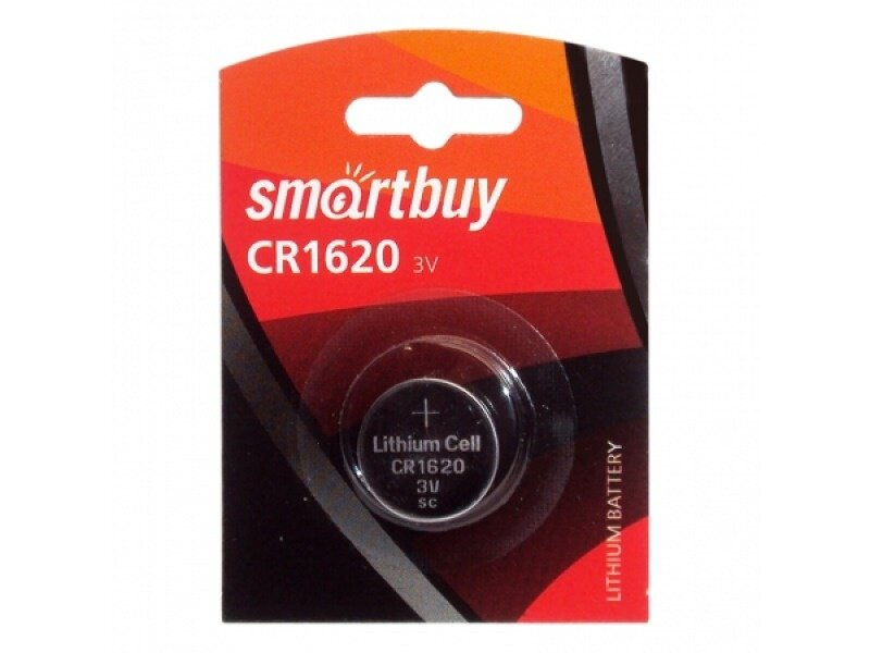 Эл.пит. Smartbuy CR 1620 (12/72)