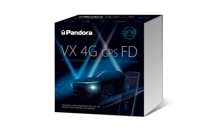 Pandora VX 4G GPS FD уверено набирает популярность
